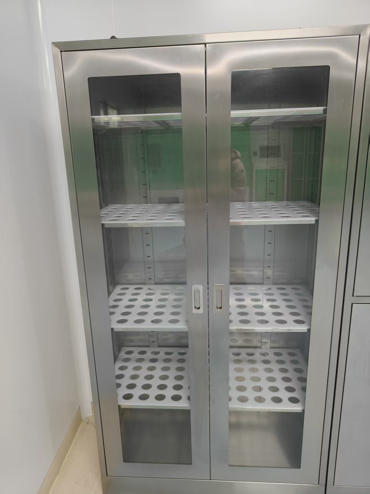 Heavy Duty Steel Reagent Cabinet for Lab Chemical Storage