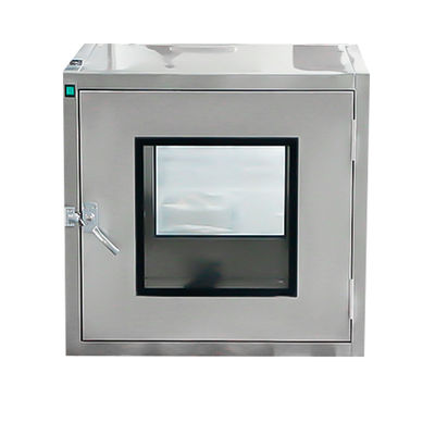 HEPA Filtered Stainless Steel Air Shower Corrosion Resistant Cleanroom Air Shower Pass Through Window