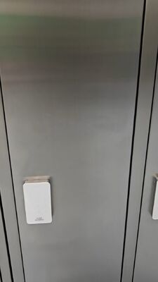 Anti-Static Stainless Steel Locker | Particle-Free Gowning Storage